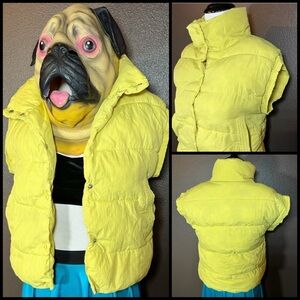 ZARA, kid’s neon puffer vest!!